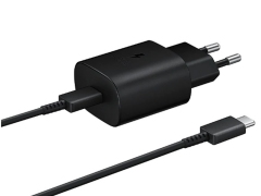 شارژر اصلی سوپرفست 25 وات سامسونگ با کابل تایپ سی EP-TA800 25W